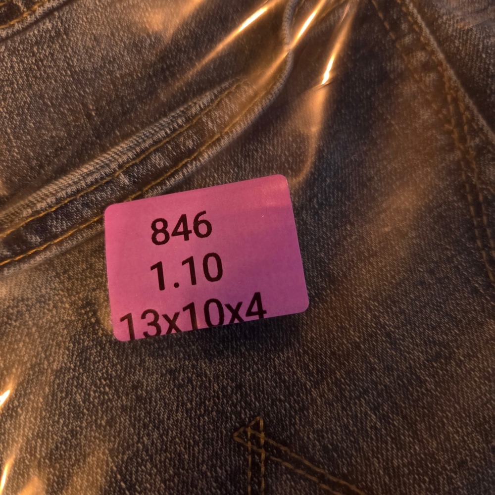 Wrangler Retro Slim Boot Jeans Mens 35x32 Blue Denim Western Cowboy Casual - Picture 10 of 10